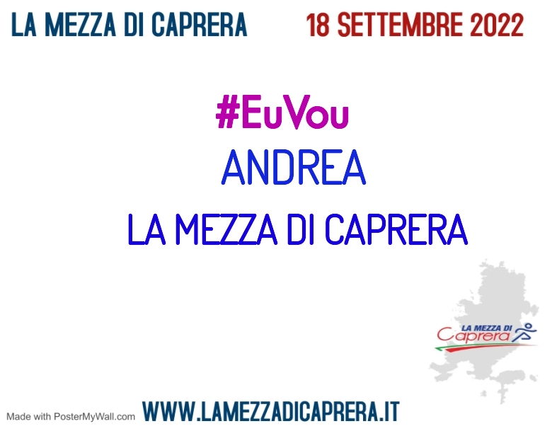 #YoVoy - ANDREA (LA MEZZA DI CAPRERA)