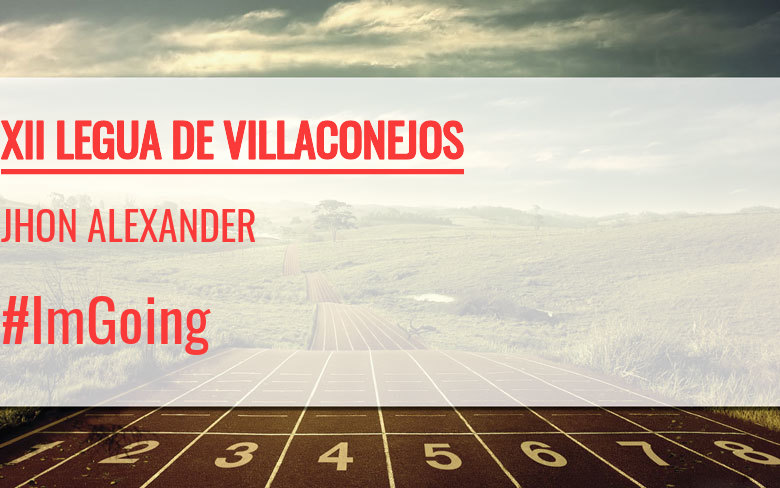 #BinDabei - JHON ALEXANDER (XII LEGUA DE VILLACONEJOS)