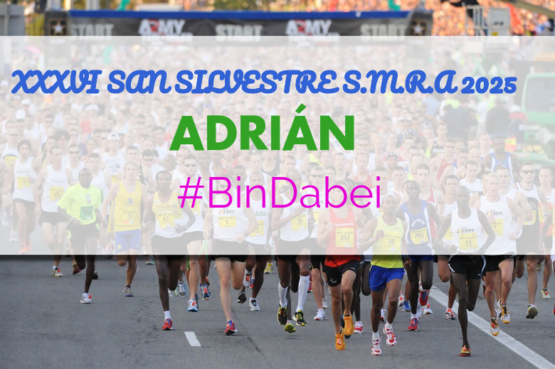 #YoVoy - ADRIÁN (XXXVI SAN SILVESTRE S.M.R.A 2025)