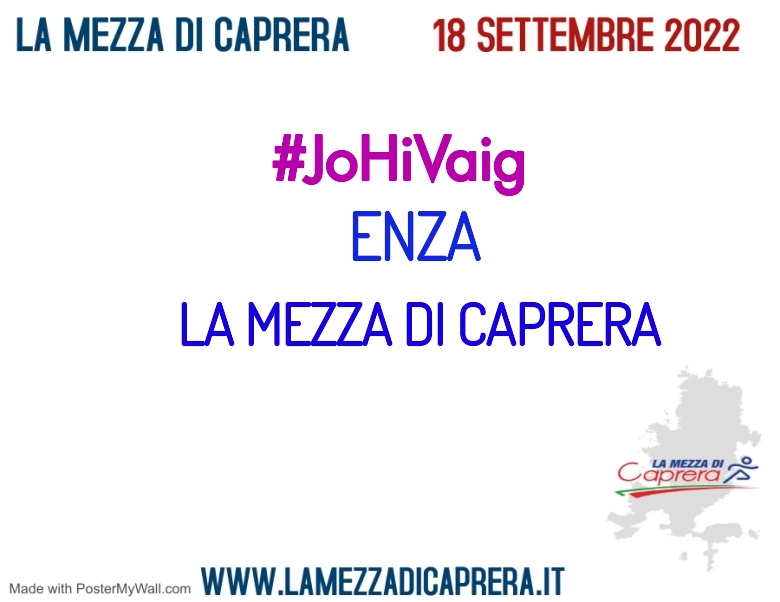 #ImGoing - ENZA (LA MEZZA DI CAPRERA)