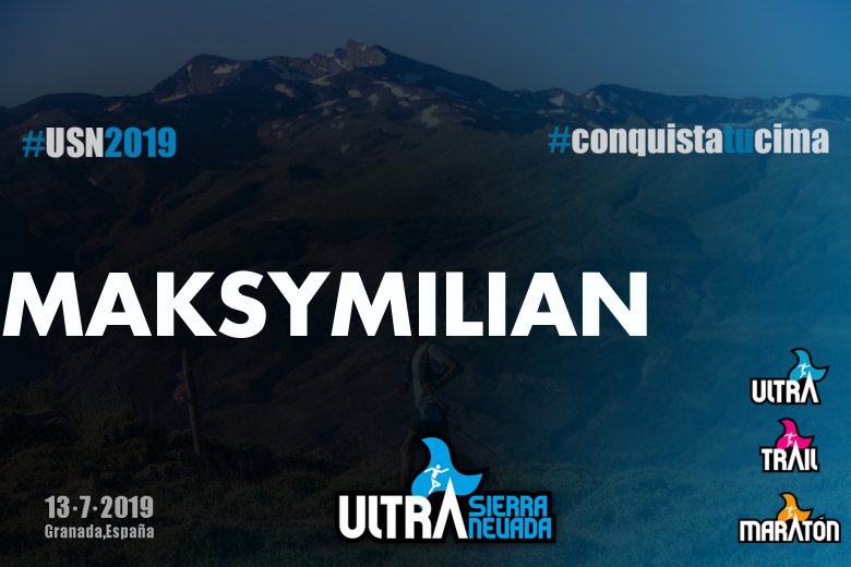#EuVou - MAKSYMILIAN (ULTRA SIERRA NEVADA  2019)