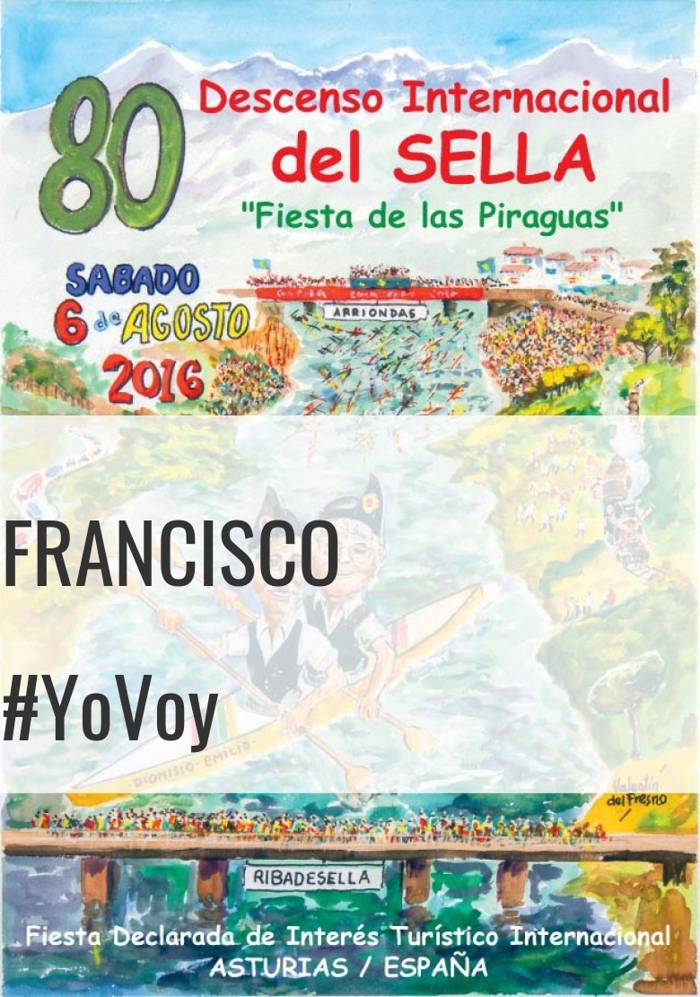#EuVou - FRANCISCO (80 DESCENSO INTERNACIONAL DEL SELLA )