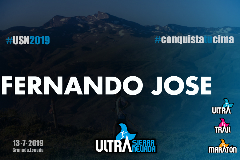 #YoVoy - FERNANDO JOSE (ULTRA SIERRA NEVADA  2019)