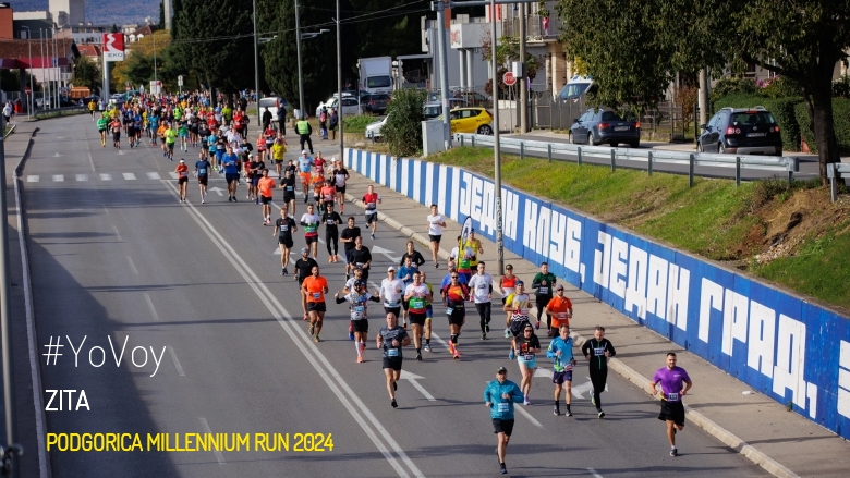 #EuVou - ZITA (PODGORICA MILLENNIUM RUN 2024)