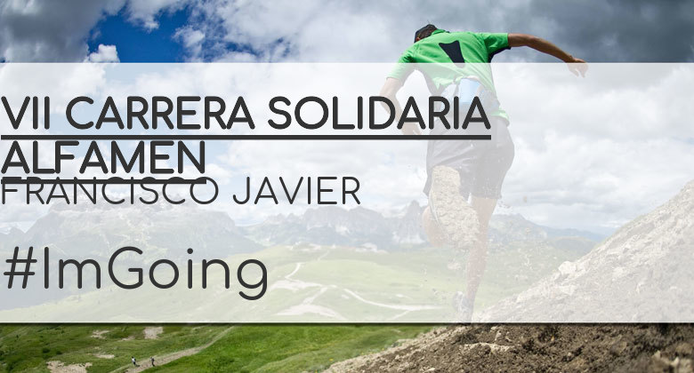 #YoVoy - FRANCISCO JAVIER (VII CARRERA SOLIDARIA ALFAMEN)