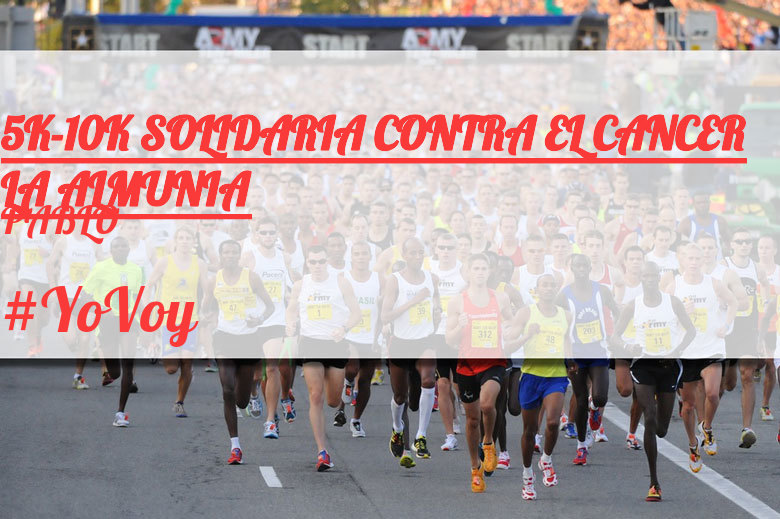 #ImGoing - PABLO (5K-10K SOLIDARIA CONTRA EL CANCER LA ALMUNIA)