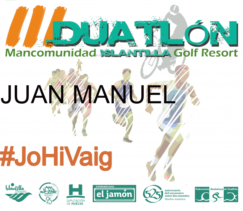 #YoVoy - JUAN MANUEL (III DUATLÓN MANCOMUNIDAD ISLANTILLA GOLF RESORT)