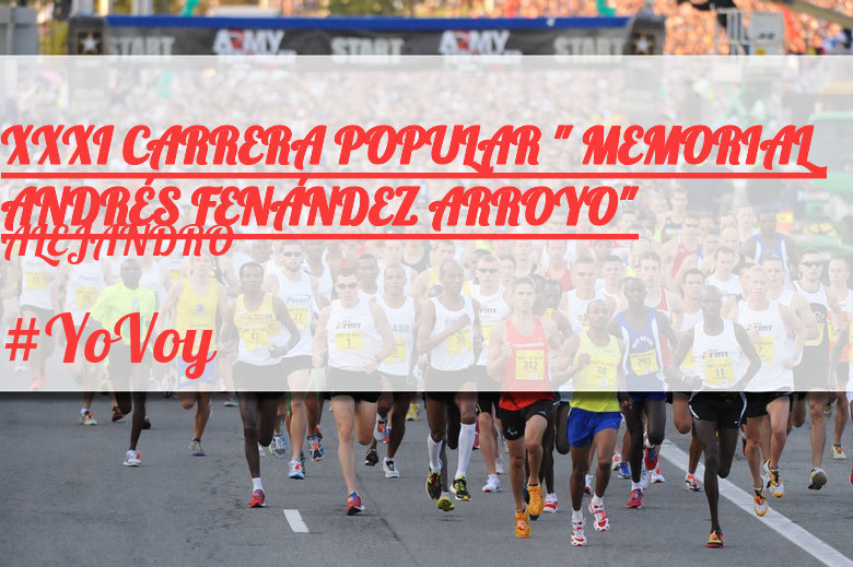 #JoHiVaig - ALEJANDRO (XXXI CARRERA POPULAR 