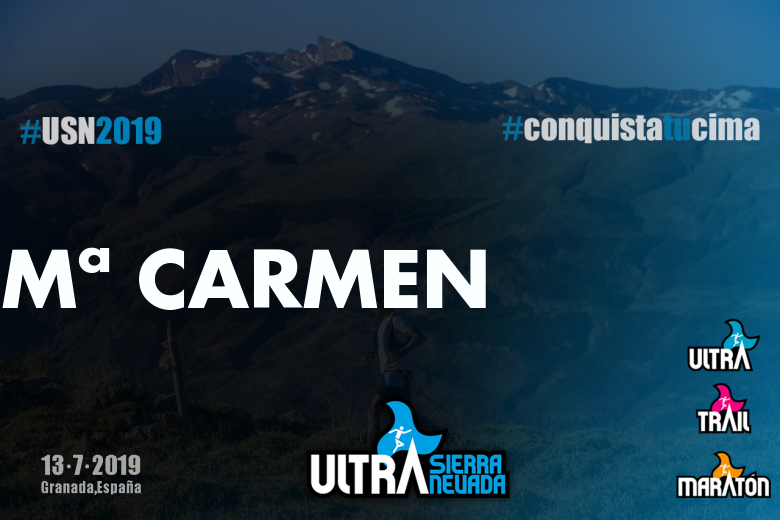 #YoVoy - Mª CARMEN (ULTRA SIERRA NEVADA  2019)