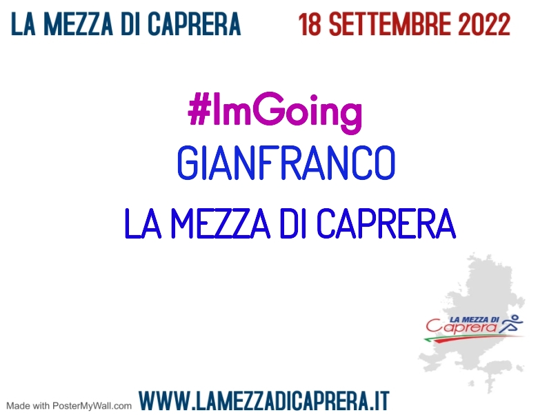 #YoVoy - GIANFRANCO (LA MEZZA DI CAPRERA)