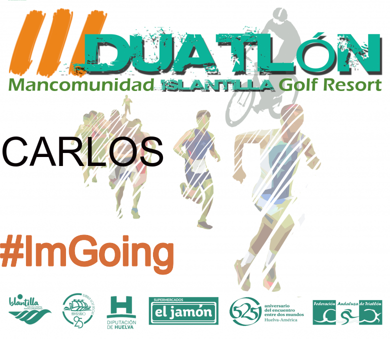 #ImGoing - CARLOS (III DUATLÓN MANCOMUNIDAD ISLANTILLA GOLF RESORT)