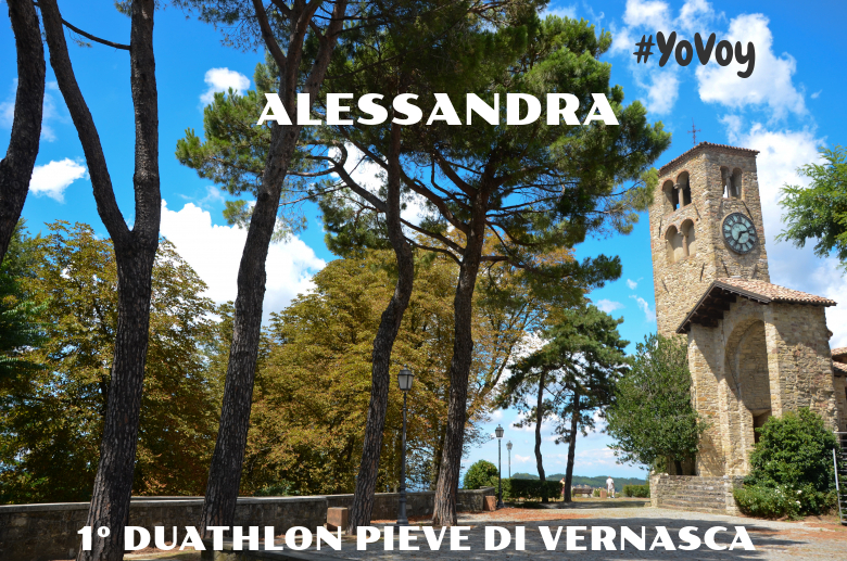 #EuVou - ALESSANDRA (1° DUATHLON PIEVE DI VERNASCA)