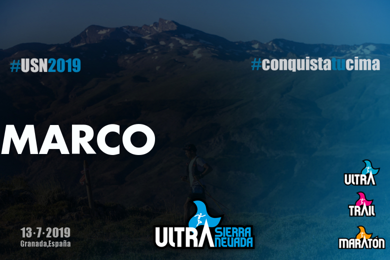 #ImGoing - MARCO (ULTRA SIERRA NEVADA  2019)