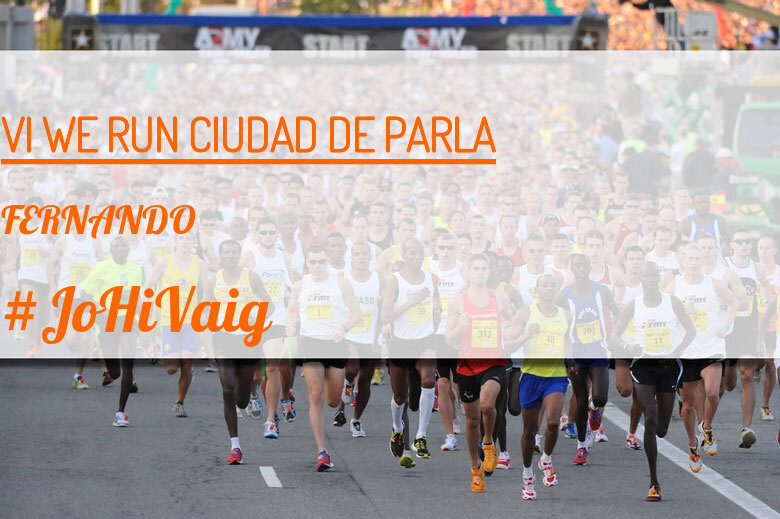 #ImGoing - FERNANDO (VI WE RUN CIUDAD DE PARLA )