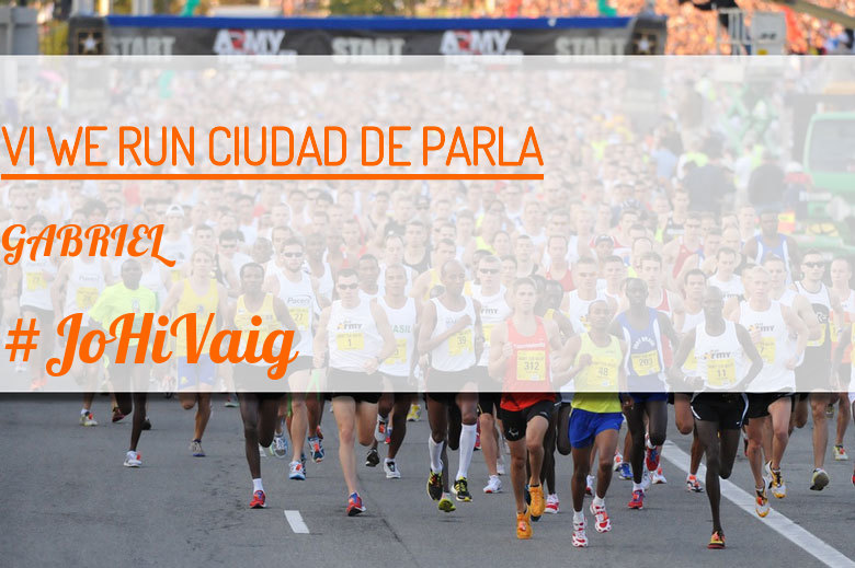 #ImGoing - GABRIEL (VI WE RUN CIUDAD DE PARLA )