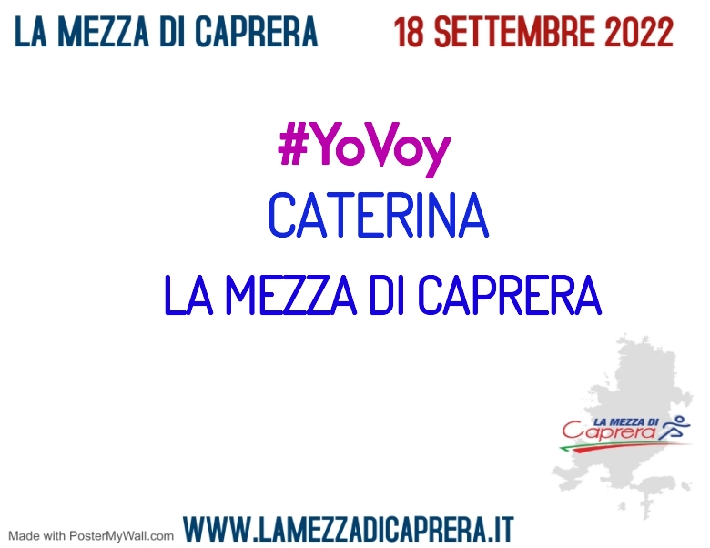 #YoVoy - CATERINA (LA MEZZA DI CAPRERA)