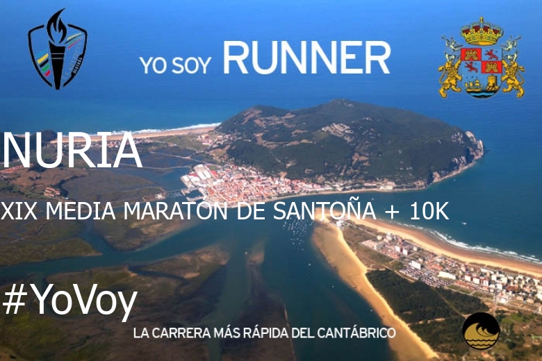 #EuVou - NURIA (XIX MEDIA MARATÓN DE SANTOÑA + 10K)