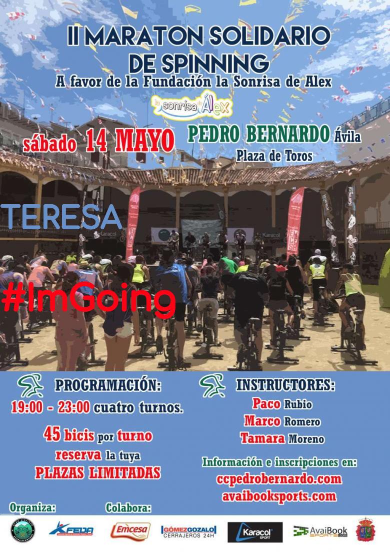 #YoVoy - TERESA (II MARATON SOLIDARIO DE CICLO OUTDOOR)