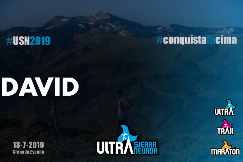 #EuVou - DAVID (ULTRA SIERRA NEVADA  2019)