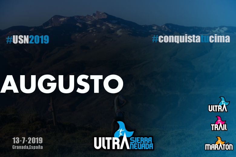 #ImGoing - AUGUSTO (ULTRA SIERRA NEVADA  2019)