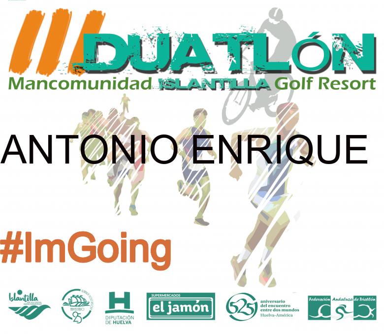 #YoVoy - ANTONIO ENRIQUE (III DUATLÓN MANCOMUNIDAD ISLANTILLA GOLF RESORT)