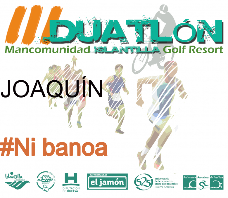#BinDabei - JOAQUÍN (III DUATLÓN MANCOMUNIDAD ISLANTILLA GOLF RESORT)