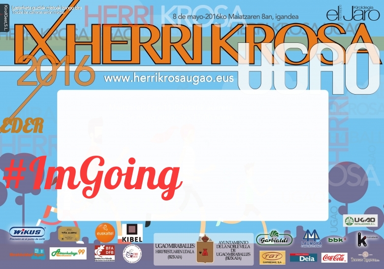 #ImGoing - EDER (IX HERRIKROSA UGAO 2016)