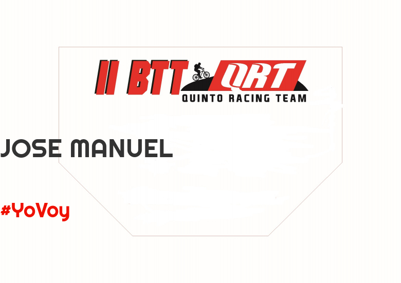 #YoVoy - JOSE MANUEL (II BTT QUINTO RACING TEAM )
