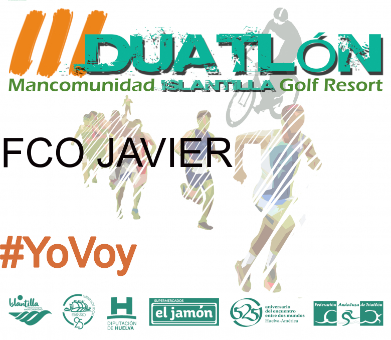#JoHiVaig - FCO JAVIER (III DUATLÓN MANCOMUNIDAD ISLANTILLA GOLF RESORT)
