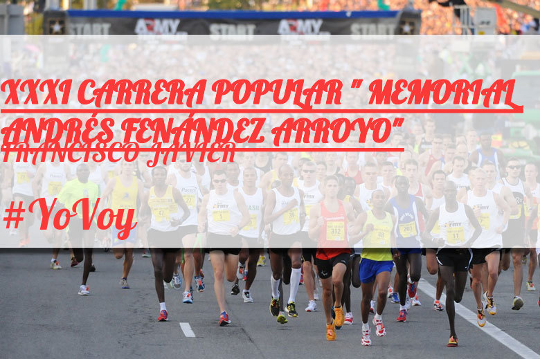 #JazGrem - FRANCISCO JAVIER (XXXI CARRERA POPULAR 