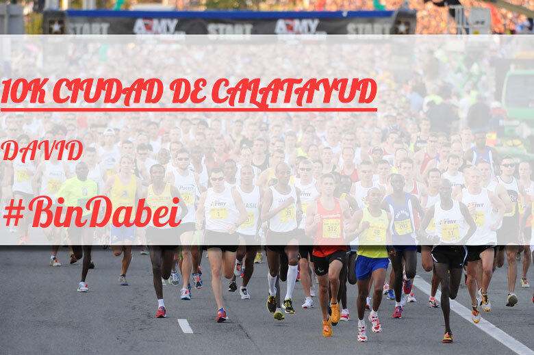#YoVoy - DAVID (10K CIUDAD DE CALATAYUD)
