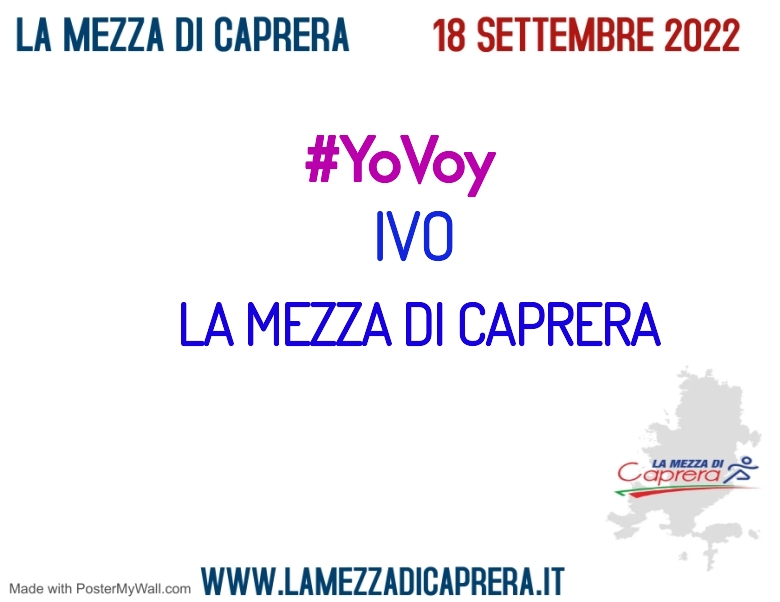 #YoVoy - IVO (LA MEZZA DI CAPRERA)