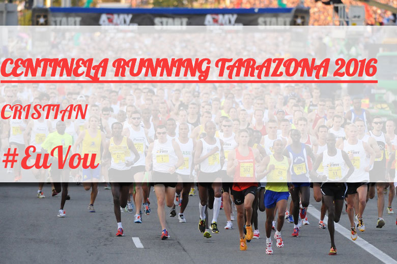 #ImGoing - CRISTIAN (CENTINELA RUNNING TARAZONA 2016)