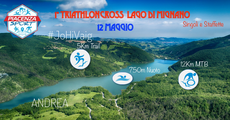 #JazGrem - ANDREA (1° TRIATHLON CROSS LAGO DI MIGNANO )