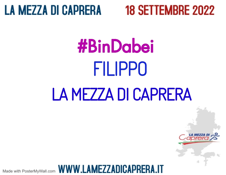 #JoHiVaig - FILIPPO (LA MEZZA DI CAPRERA)