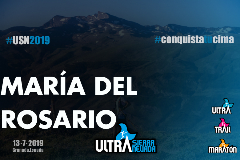 #ImGoing - MARÍA DEL ROSARIO (ULTRA SIERRA NEVADA  2019)