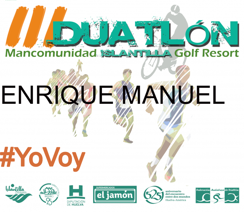 #JoHiVaig - ENRIQUE MANUEL (III DUATLÓN MANCOMUNIDAD ISLANTILLA GOLF RESORT)