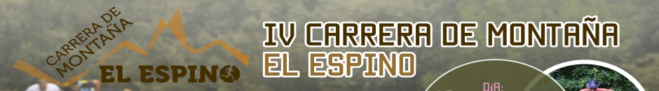 Resultados  - IV CARRERA MONTAÑA EL ESPINO