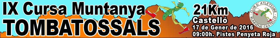 Resultados  - IX CURSA MUNTANYA TOMBATOSSALS