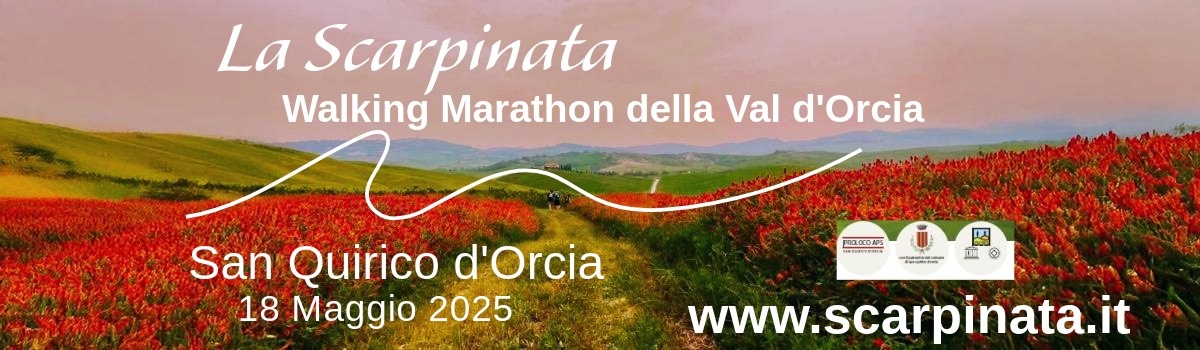 LA SCARPINATA WALKING MARATHON DELLA VAL D'ORCIA