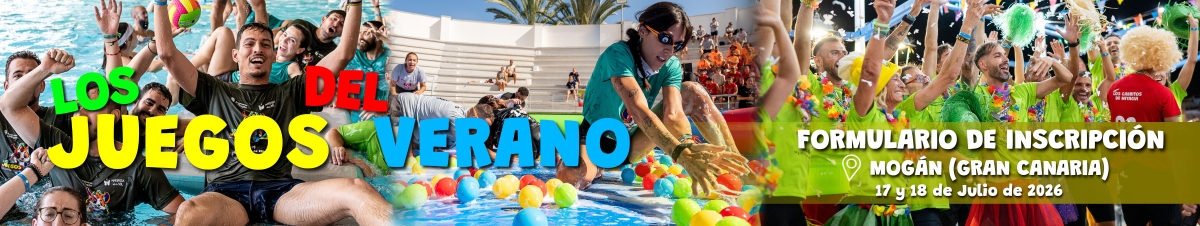 LOS JUEGOS DEL VERANO 2026   MOGÁN 