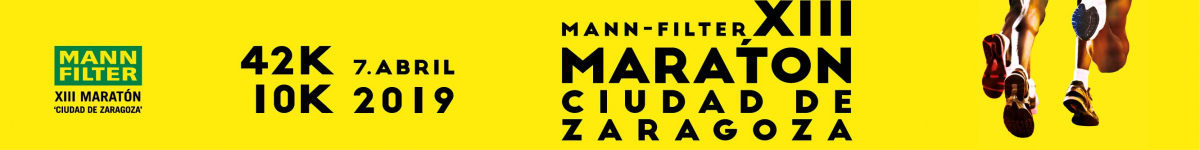 MANN FILTER XIII MARATÓN   CIUDAD DE ZARAGOZA