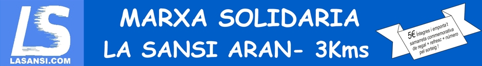 MARXA SOLIDARIA LA SANSI ARAN   3 KMS