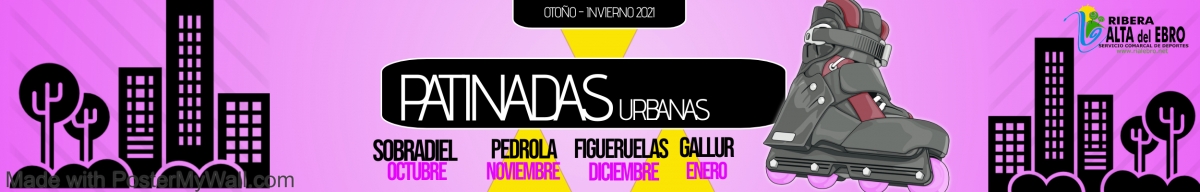 PATINADAS URBANAS RIBERA ALTA DEL EBRO OTOÑO 2021