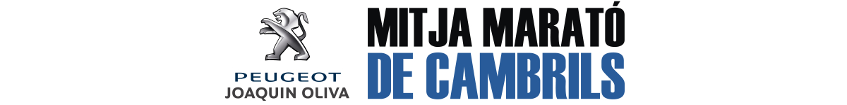 Inscripción  - PEUGEOT JOAQUIN OLIVA MITJA MARATÓ DE CAMBRILS 2021