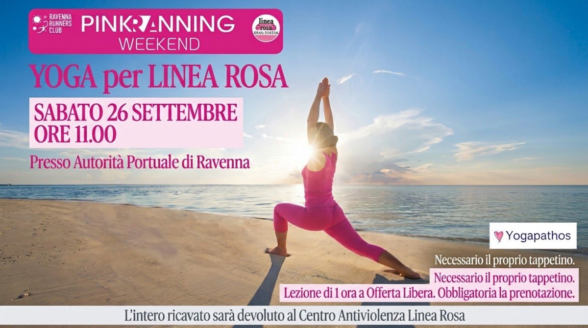 PINK RANNING   LEZIONE DI YOGA
