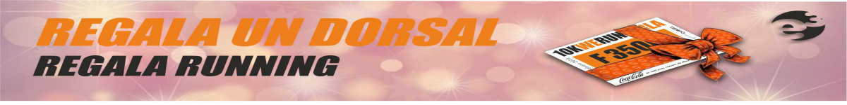 Información  - REGALA UN DORSAL   REGALA RUNNING