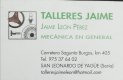 TALLERES JAIME