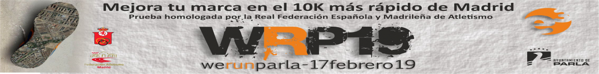 BOLSA DEL CORREDOR  - VI WE RUN CIUDAD DE PARLA 