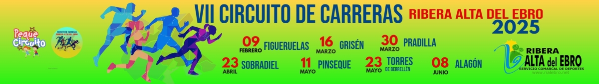 VII CIRCUITO DE CARRERAS RIBERA ALTA DEL EBRO 2025
